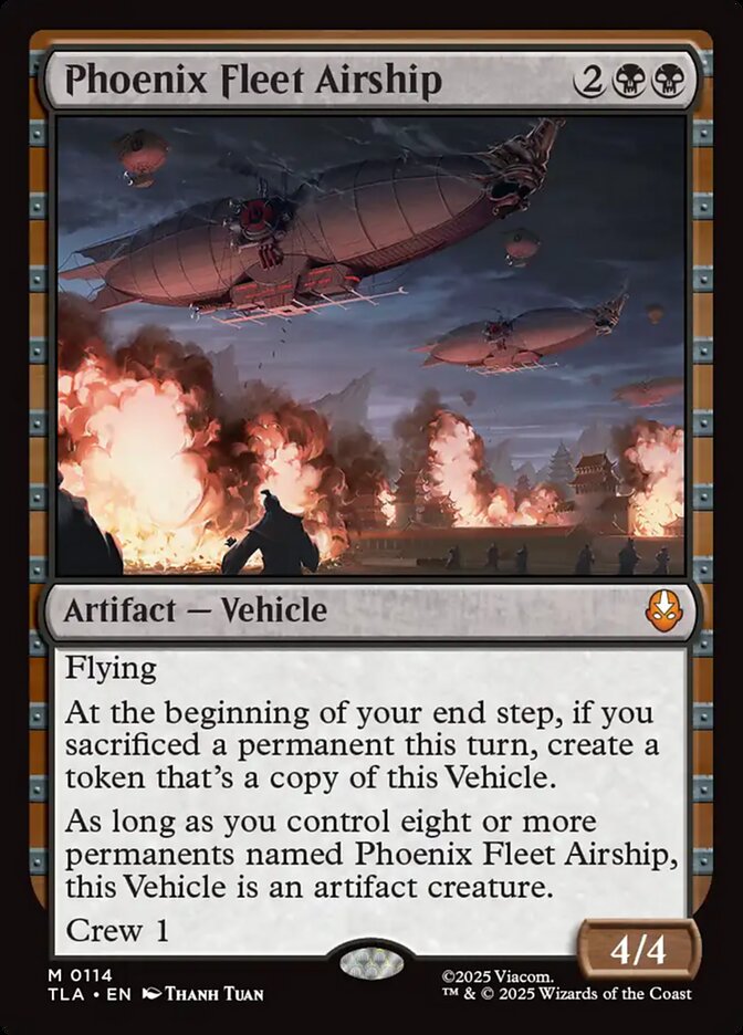 Phoenix Fleet Airship 114/286 (Avatar: The Last Airbender) - Foil