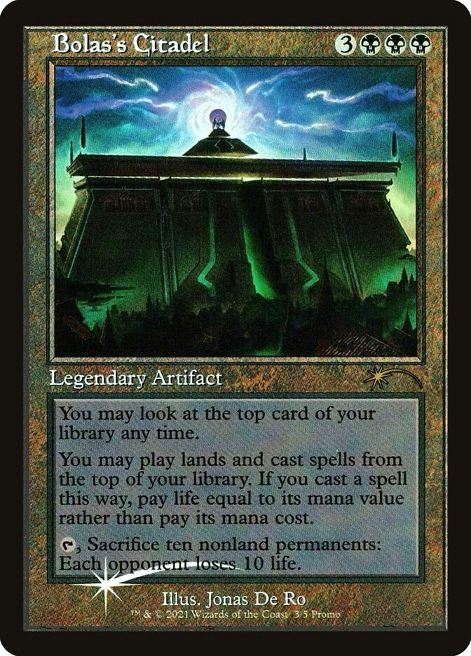 Bolass Citadel Retro Frame 3 (WPN & Gateway Promos) - Foil