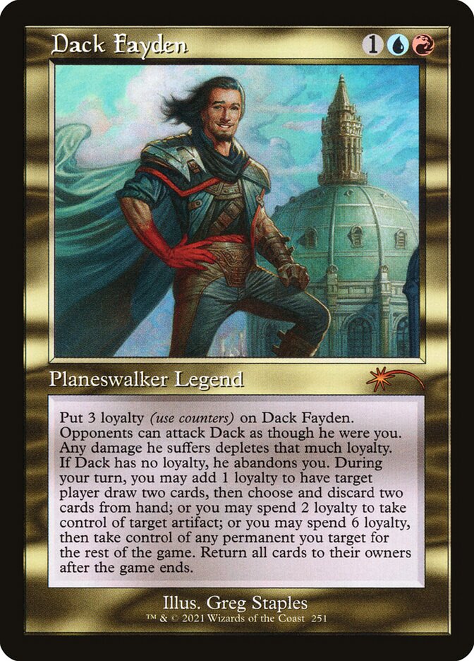 Dack Fayden 251 (Secret Lair Drop Series) - Retro
