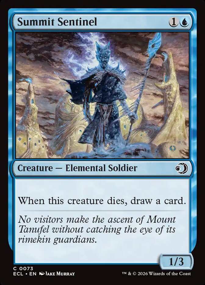 Summit Sentinel 73/273 (Lorwyn Eclipsed)