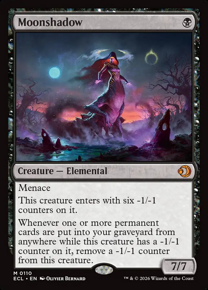 Moonshadow 110 (Lorwyn Eclipsed) - Foil