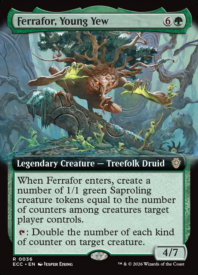 Ferrafor, Young Yew 36/176 (Commander: Lorwyn Eclipsed) - Extended Art