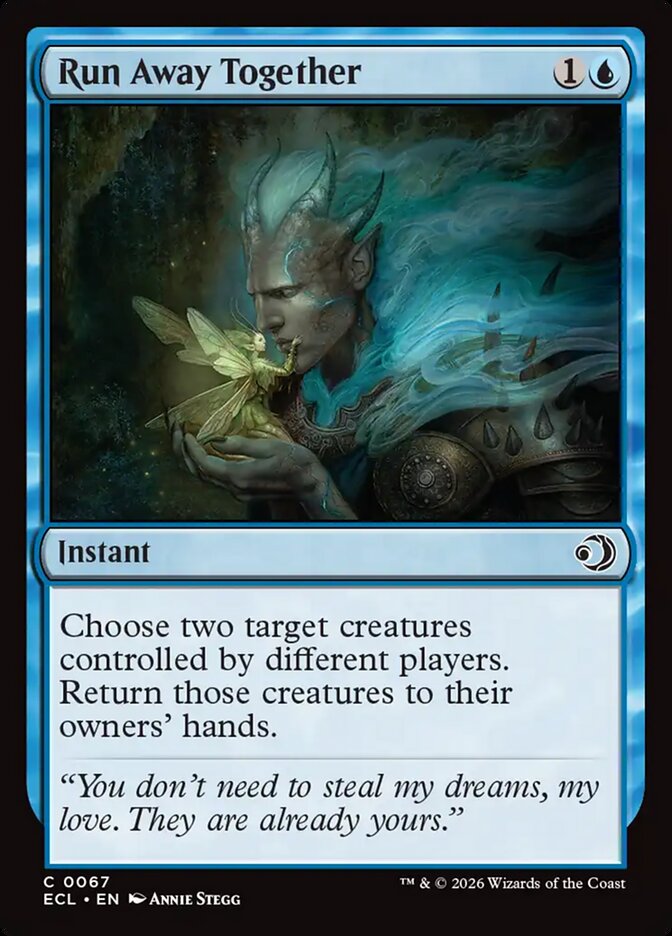 Run Away Together 67/273 (Lorwyn Eclipsed) - Foil