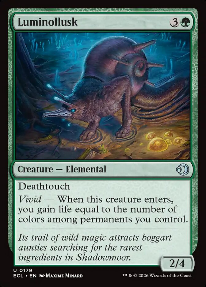 Luminollusk 179/273 (Lorwyn Eclipsed) - Foil