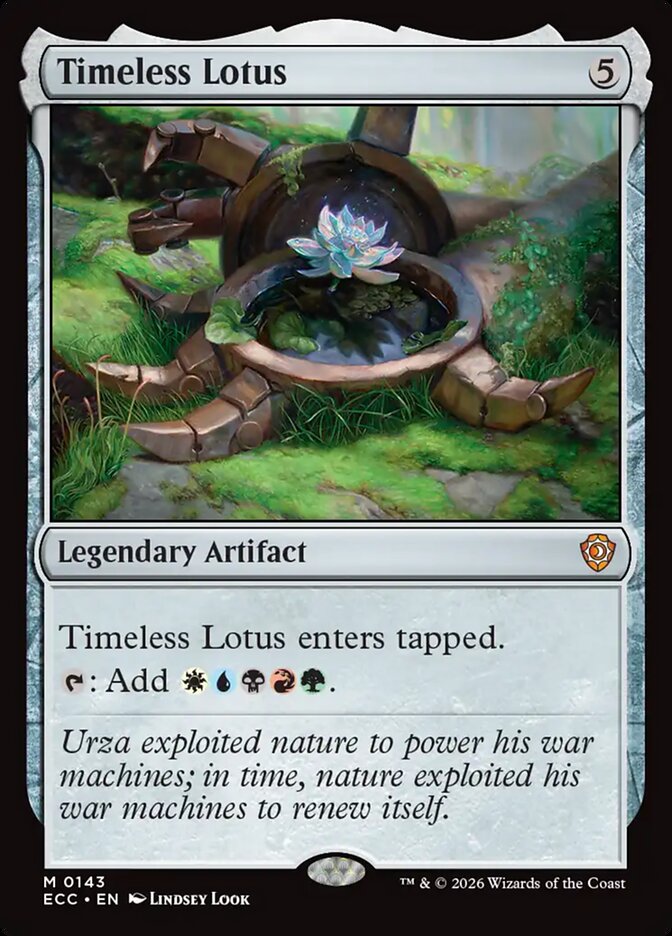Timeless Lotus 143 (Commander: Lorwyn Eclipsed)