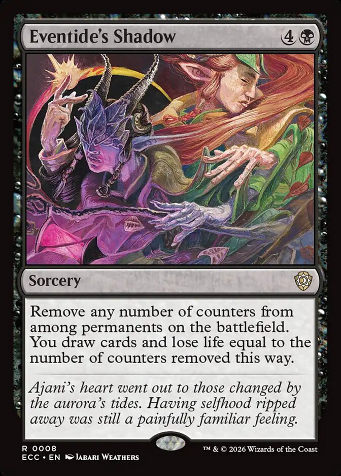 Eventide's Shadow 8/176 (Commander: Lorwyn Eclipsed)