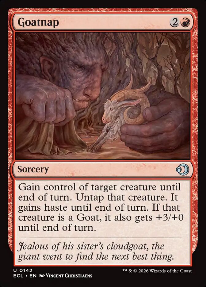 Goatnap 142/273 (Lorwyn Eclipsed)
