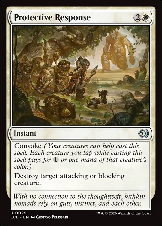 Protective Response 29 (Lorwyn Eclipsed) - Foil