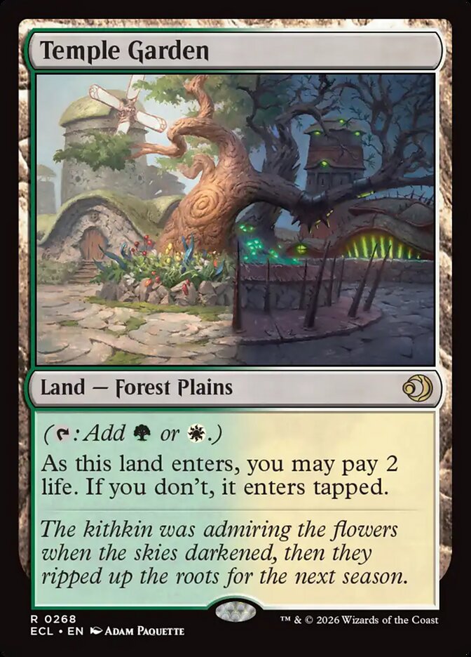 Temple Garden 268 (Lorwyn Eclipsed)