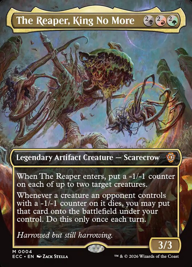 The Reaper, King No More 4 (Commander: Lorwyn Eclipsed) - Borderless