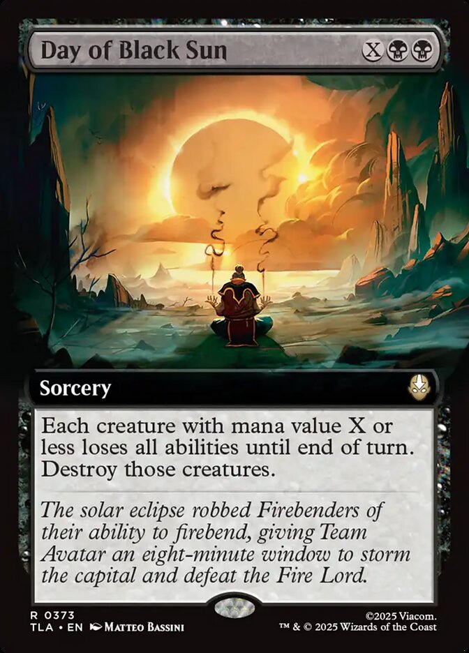 Day of Black Sun 373/286 (Avatar: The Last Airbender) - Extended Art