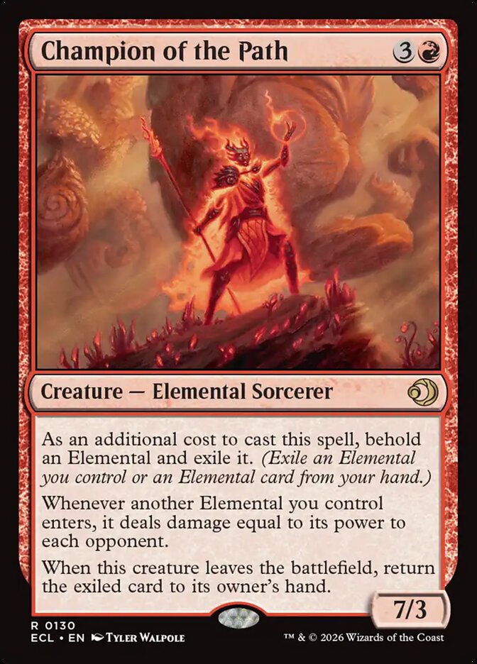 Champion of the Path 130 (Lorwyn Eclipsed)