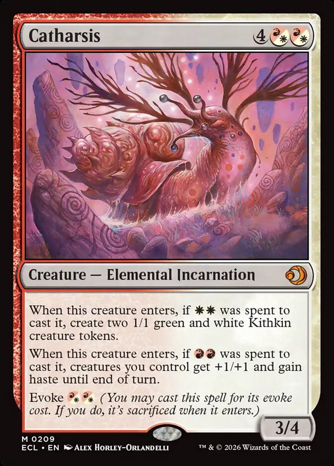 Catharsis 209/273 (Lorwyn Eclipsed) - Foil