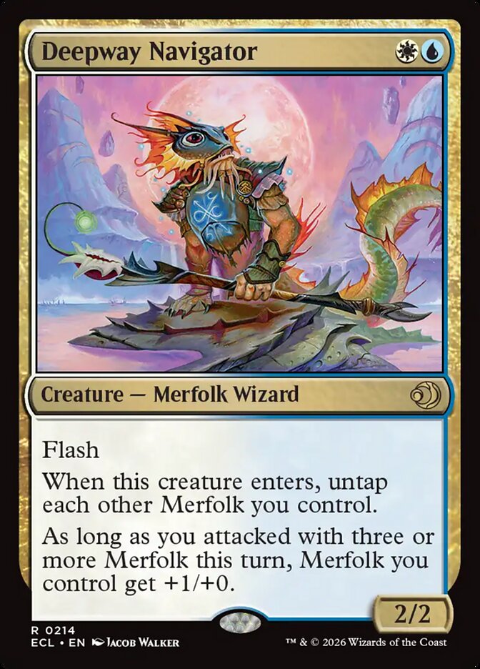 Deepway Navigator 214 (Lorwyn Eclipsed) - Foil