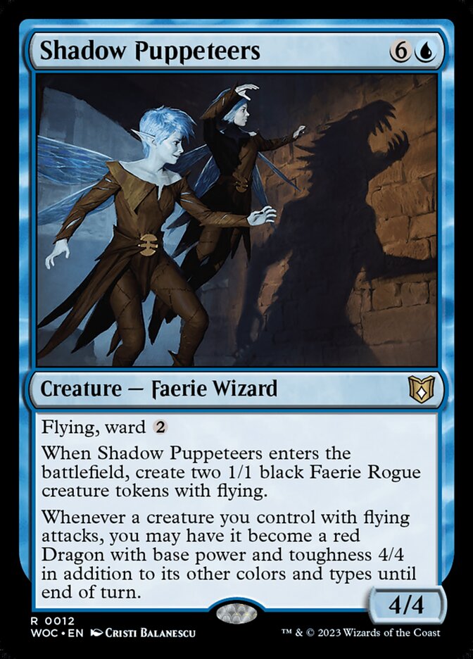 Shadow Puppeteers 12/173 (Commander: Wilds of Eldraine)