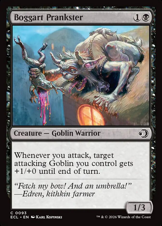 Boggart Prankster 93/273 (Lorwyn Eclipsed) - Foil