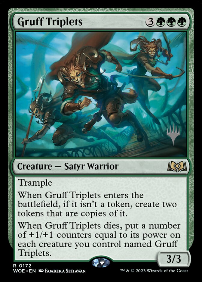 Gruff Triplets 172p/200 (Promo Pack: Wilds of Eldraine)