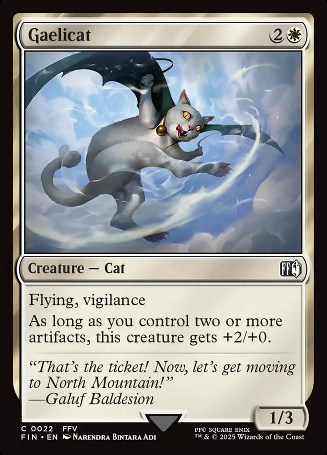 Gaelicat 22/309 (FINAL FANTASY) - Foil