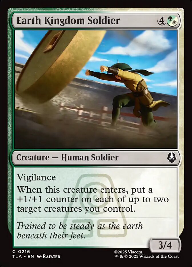 Earth Kingdom Soldier 216 (Avatar: The Last Airbender) - Foil