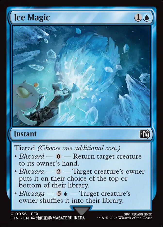 Ice Magic 56/309 (FINAL FANTASY) - Foil