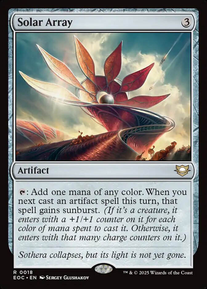 Solar Array 18 (Commander: Edge of Eternities)
