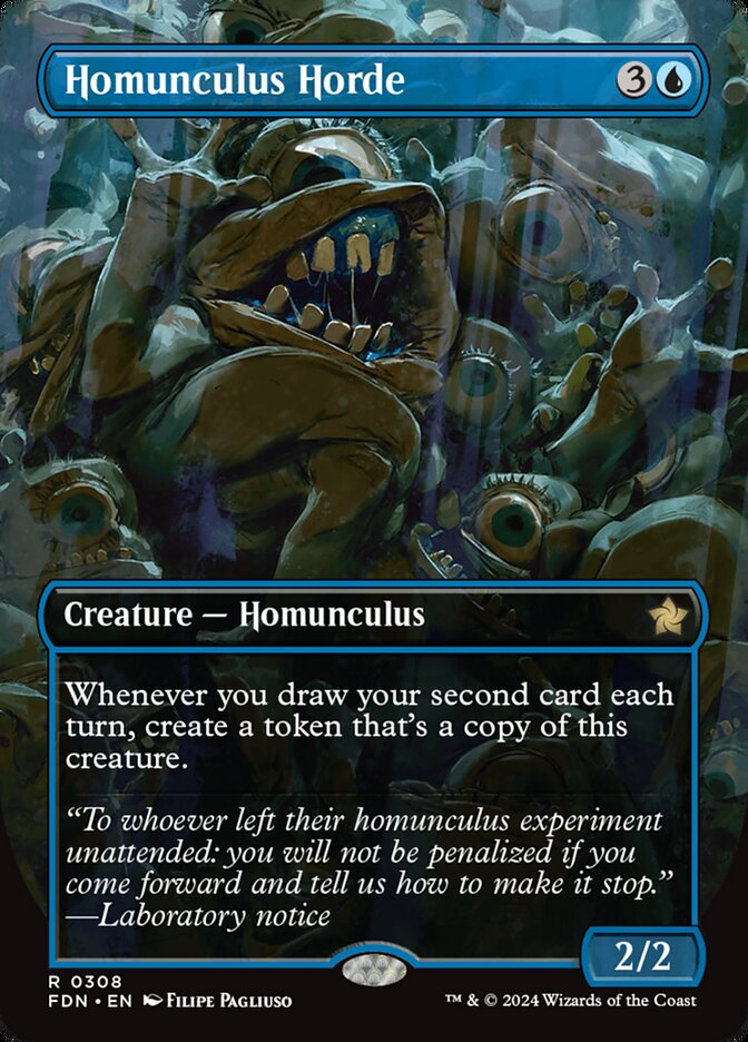 Homunculus Horde 308/291 (Foundations) - Borderless