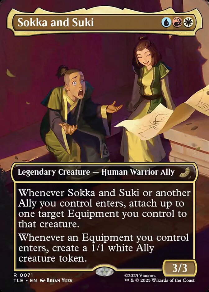 Sokka and Suki 71 (Avatar: The Last Airbender: Eternal-Legal) - Borderless