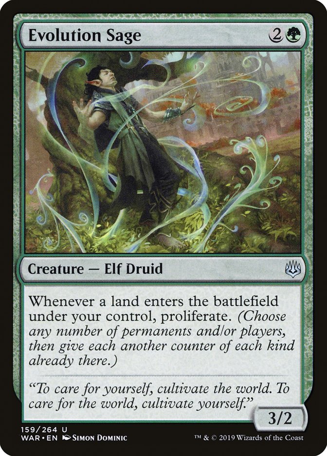 Evolution Sage 159/264 (War of the Spark)