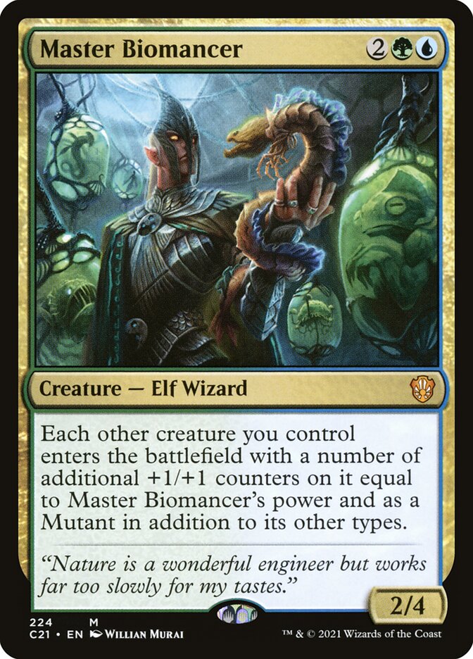 Master Biomancer 224/81 (Commander 2021)