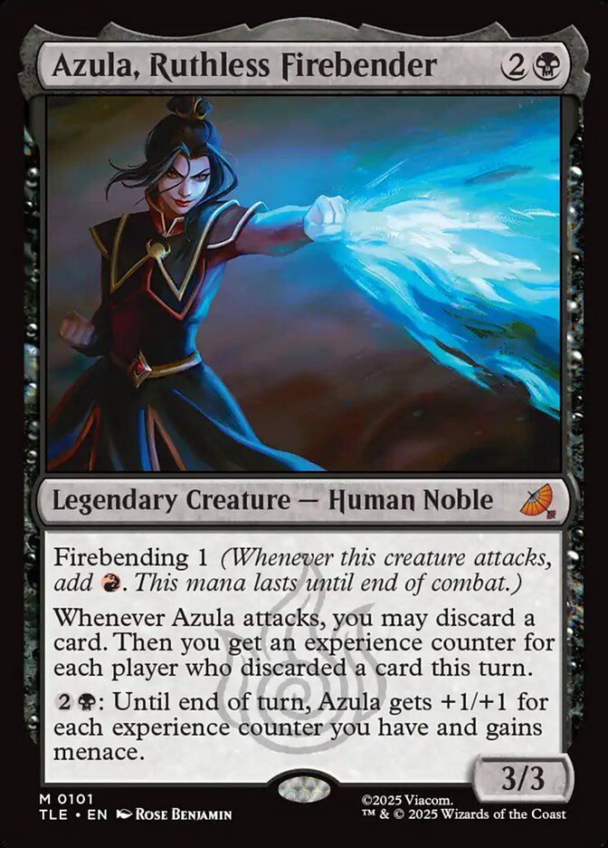 Azula, Ruthless Firebender 101 (Avatar: The Last Airbender: Eternal-Legal) - Foil