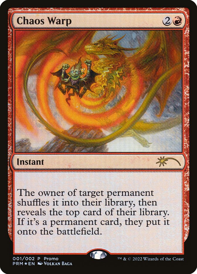 Chaos Warp 1 (WPN & Gateway Promos) - Foil