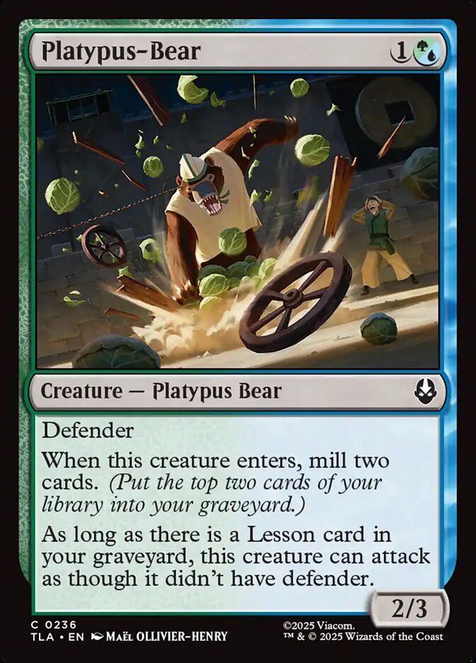 Platypus-Bear 236 (Avatar: The Last Airbender)