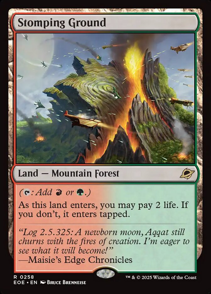 Stomping Ground 258 (Edge of Eternities) - Foil