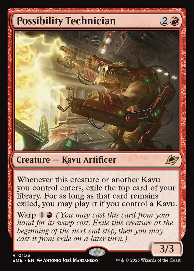 Possibility Technician 153/276 (Edge of Eternities) - Foil