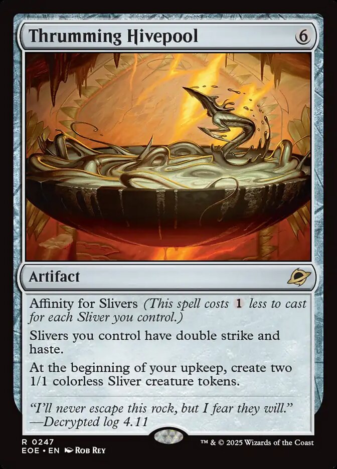Thrumming Hivepool 247 (Edge of Eternities) - Foil