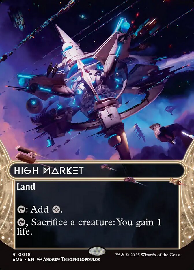 High Market 18/45 (Edge of Eternities: Stellar Sights) - Borderless