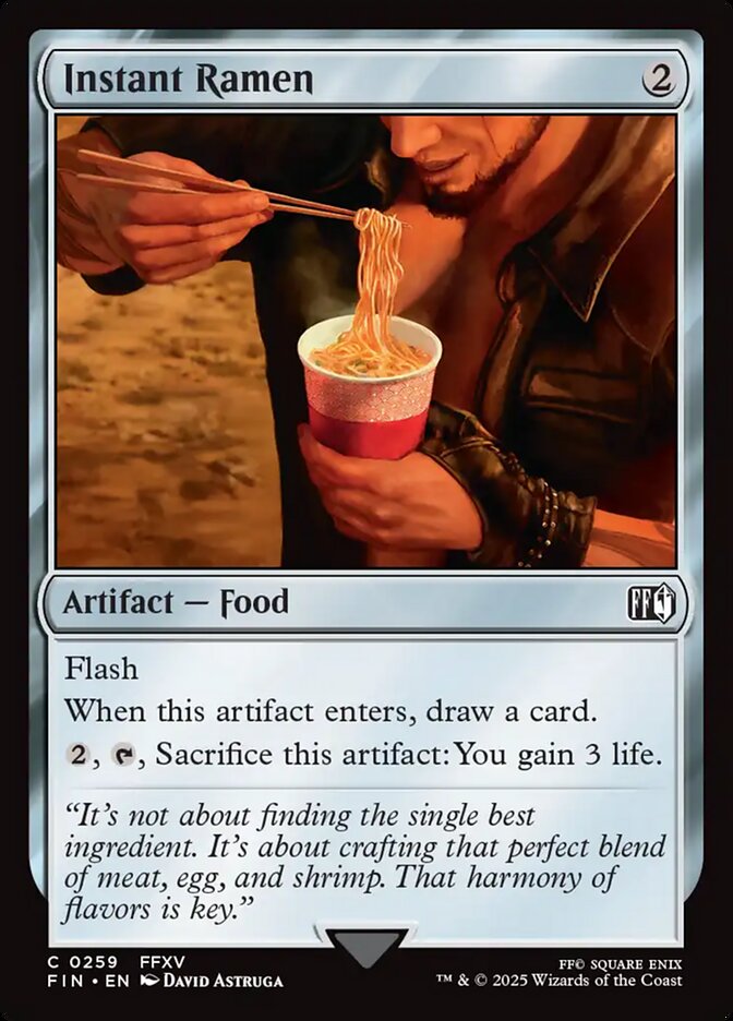 Instant Ramen 259/309 (FINAL FANTASY)