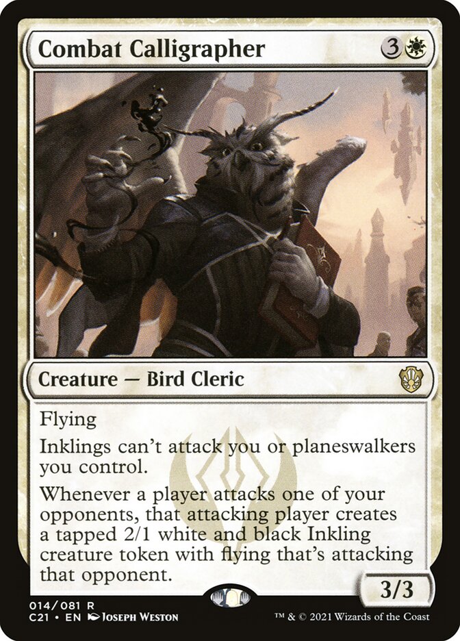 Combat Calligrapher 14 (Commander 2021)