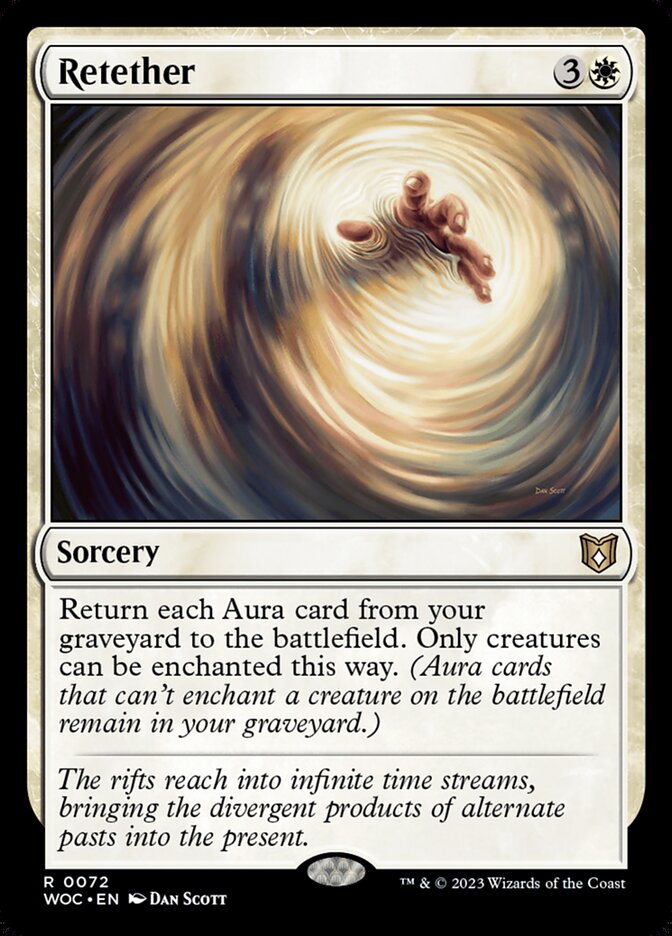 Retether 72 (Commander: Wilds of Eldraine)