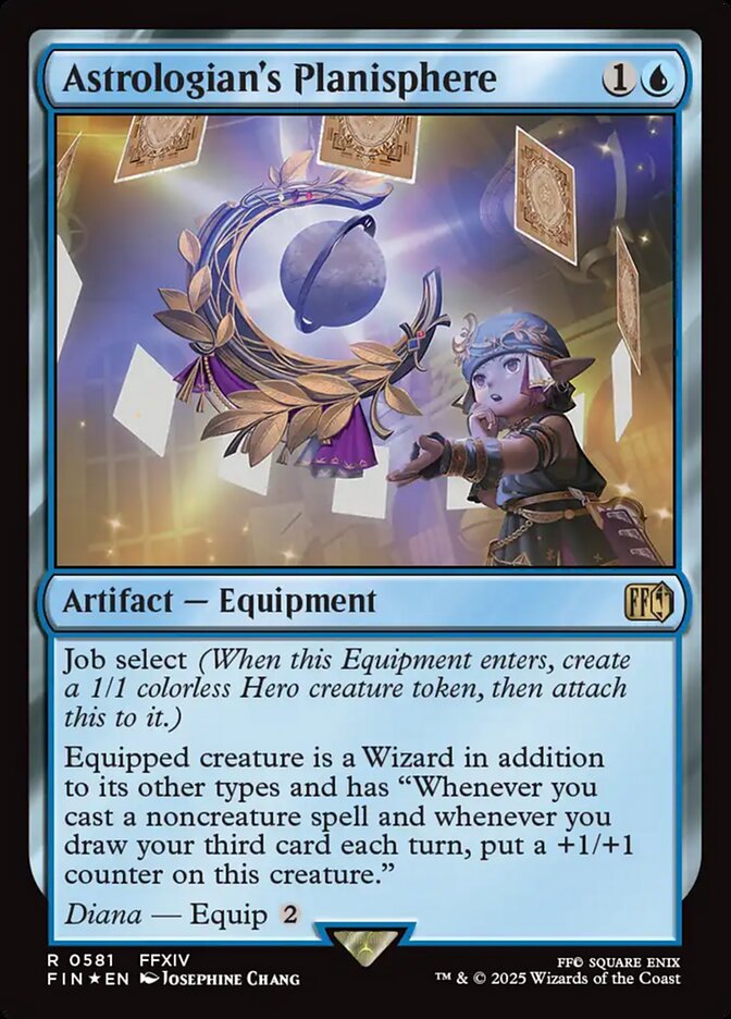 Astrologian's Planisphere 581/309 (FINAL FANTASY) - Surge Foil
