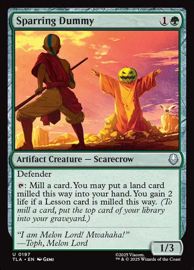 Sparring Dummy 197/286 (Avatar: The Last Airbender) - Foil