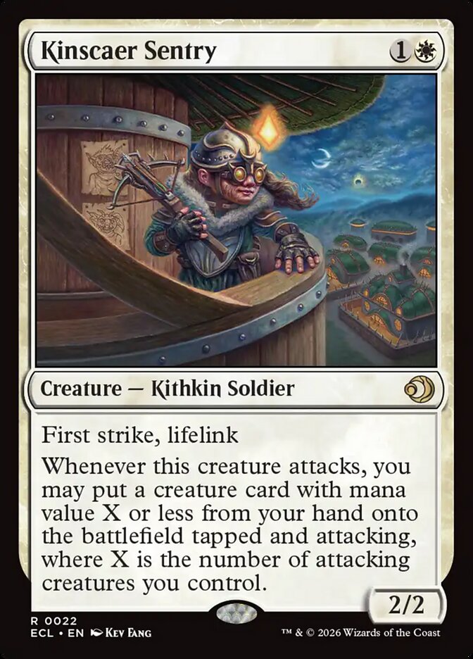 Kinscaer Sentry 22/273 (Lorwyn Eclipsed) - Foil