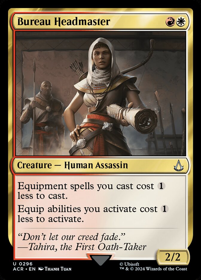 Bureau Headmaster 296 (Universes Beyond: Assassin's Creed)