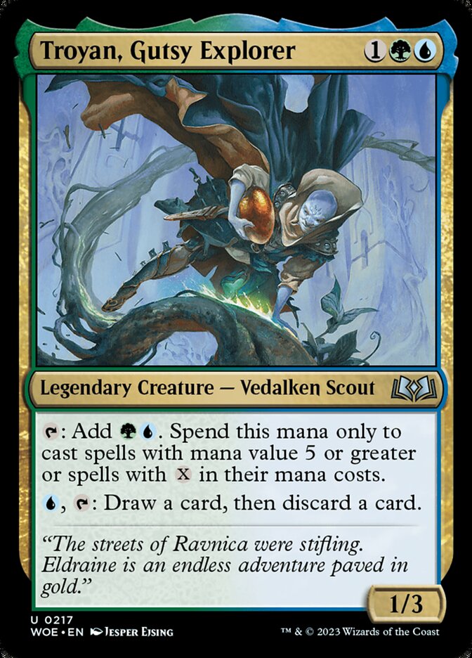 Troyan, Gutsy Explorer 217 (Wilds of Eldraine)
