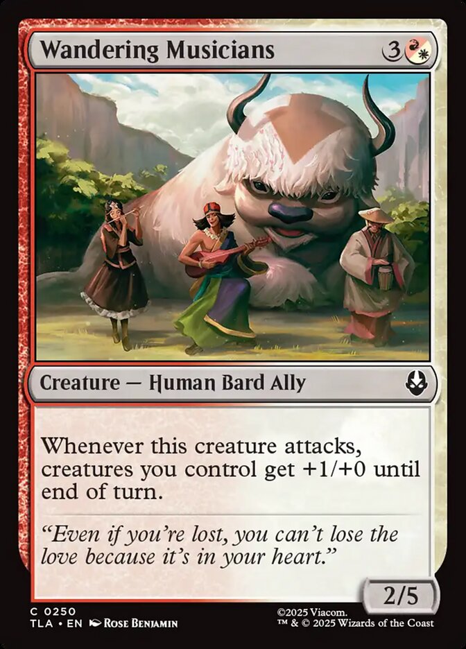 Wandering Musicians 250/286 (Avatar: The Last Airbender)