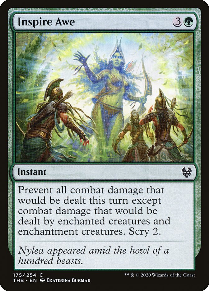 Inspire Awe 175/254 (Theros Beyond Death) - Foil