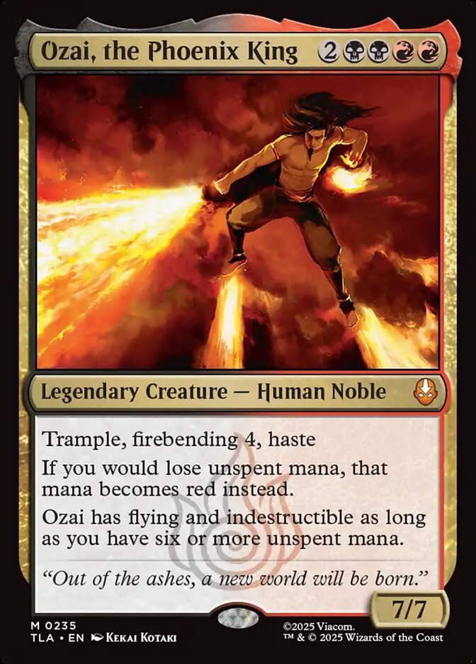 Ozai the Phoenix King 235 (Avatar: The Last Airbender) - Foil