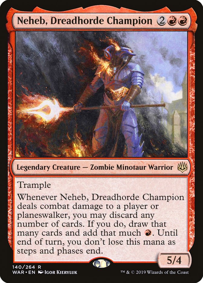 Neheb, Dreadhorde Champion 140/264 (War of the Spark)