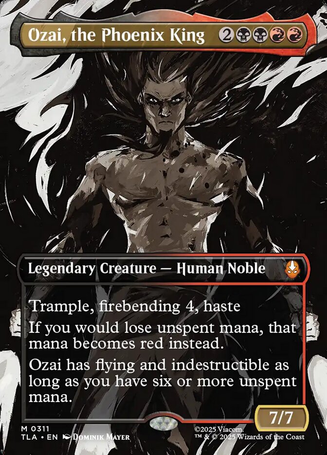 Ozai, the Phoenix King 311 (Avatar: The Last Airbender) - Borderless
