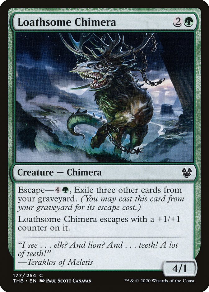 Loathsome Chimera 177/254 (Theros Beyond Death)